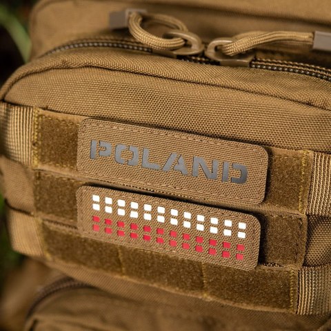 M-Tac Naszywka Poland Laser Cut Coyote/Black