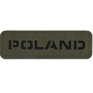 M-Tac Naszywka Poland Laser Cut Ranger Green/Black