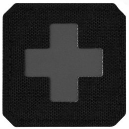 M-Tac Naszywka medyczna Medic Cross Laser Cut Black/Grey