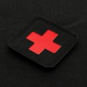 M-Tac Naszywka medyczna Medic Cross Laser Cut Black/Red